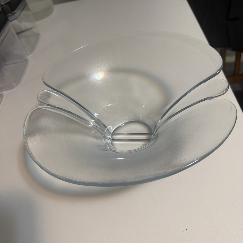 Holmegaard Clear Glass Serveware